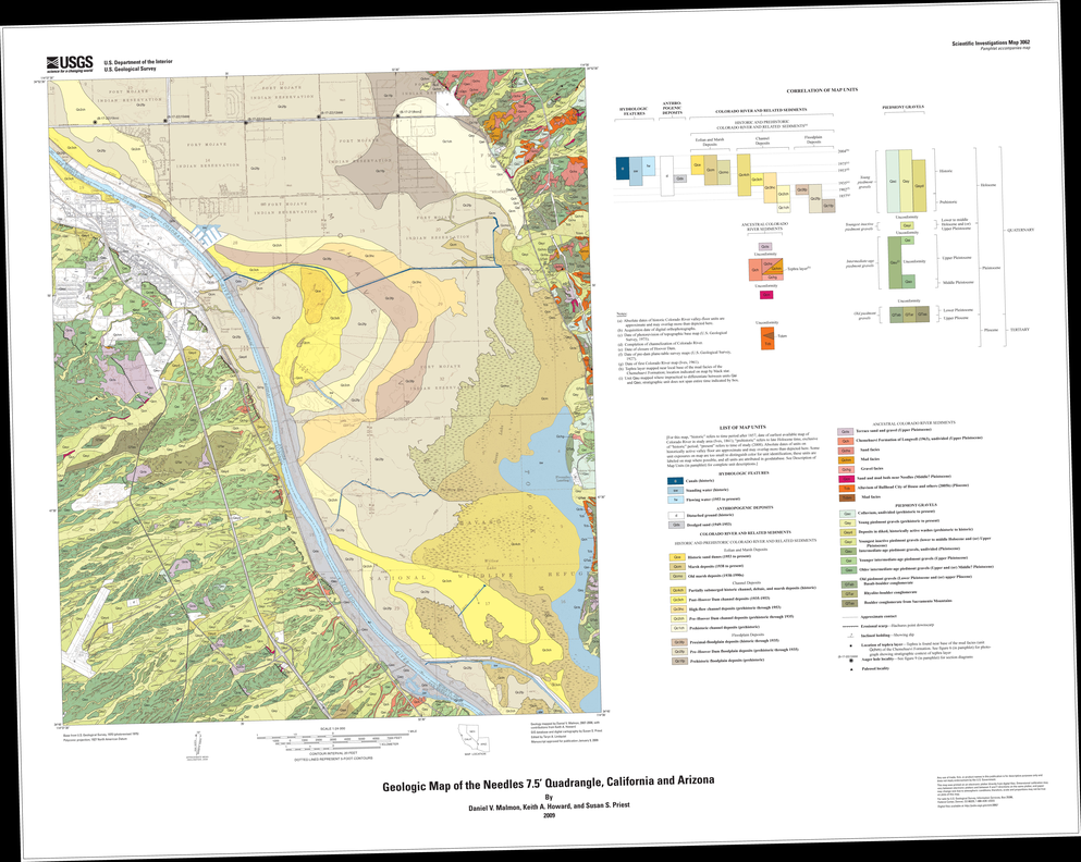 Public Needles geologic map scan