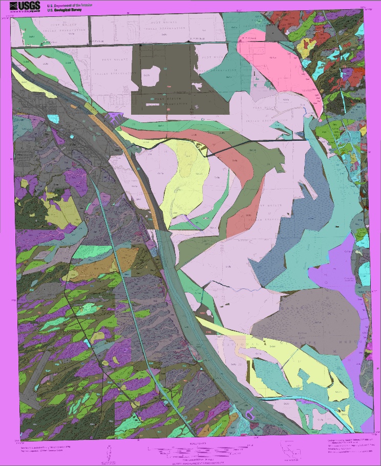 Evaluated Needles polygon overlay