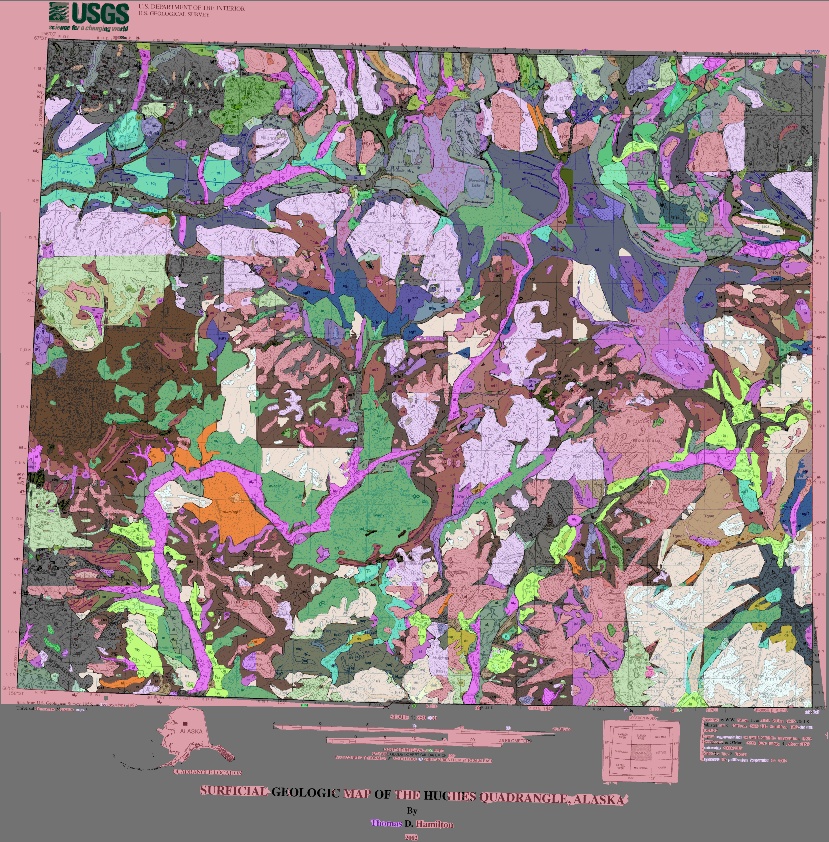 Hughes map body with extracted polygon regions